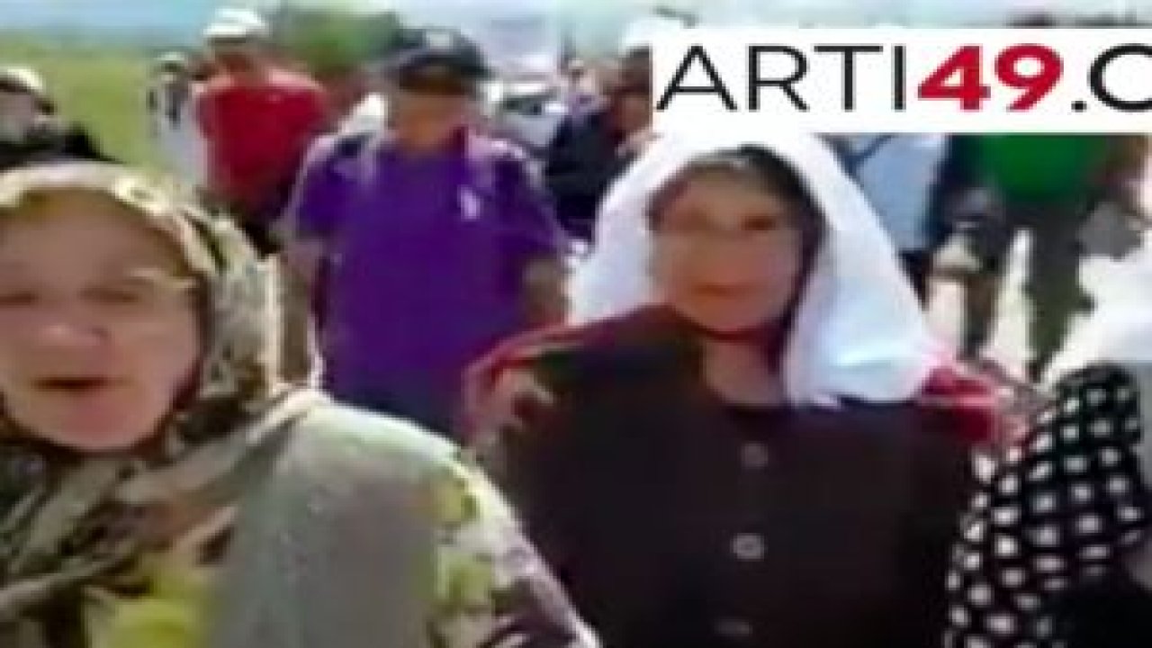 Yaşlı teyzelerden Adalet Yürüyüşü'ne destek