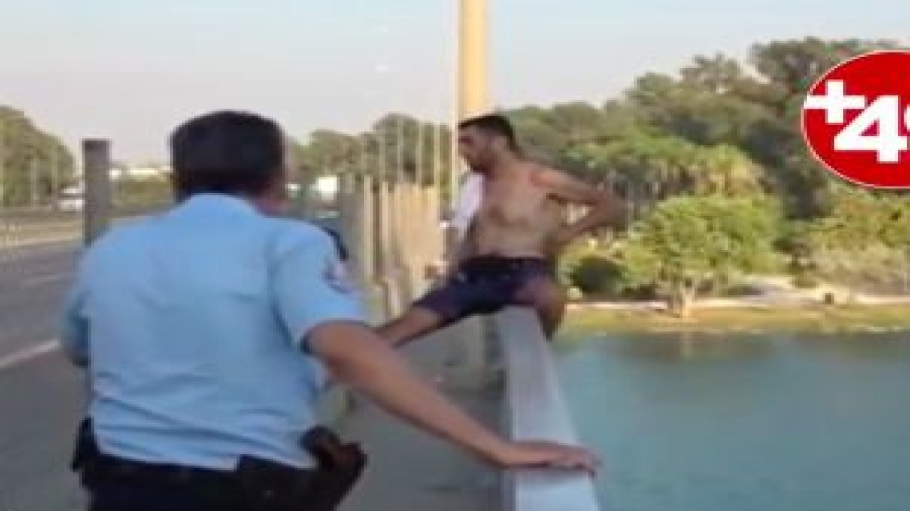 İntihar manzaralı çay keyfi!