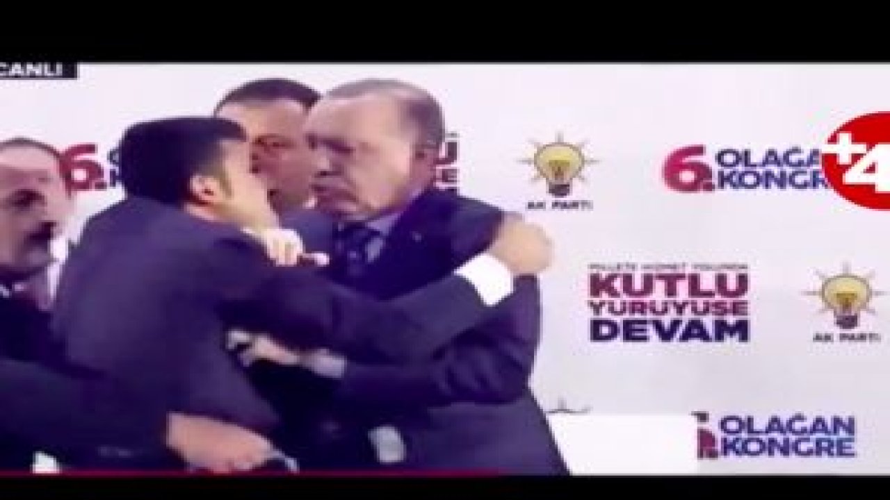 Erdoğan'ın üstüne atlayan vatandaş korkuttu