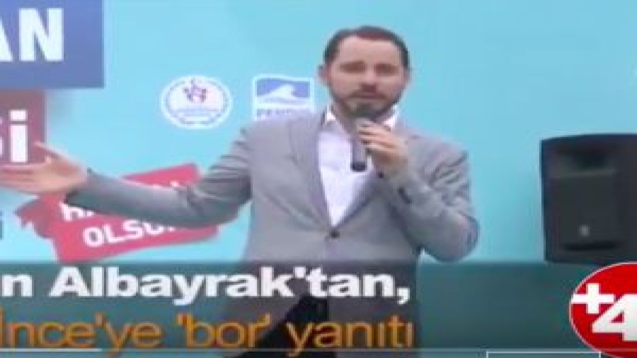 İnce 'bor devrimi' dedi, Albayrak 'borcam' yanıtı verdi