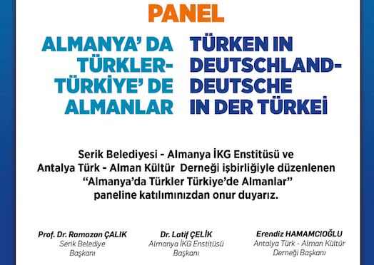 Almanya’da Türkler - Türkiye’de Almanlar Paneli
