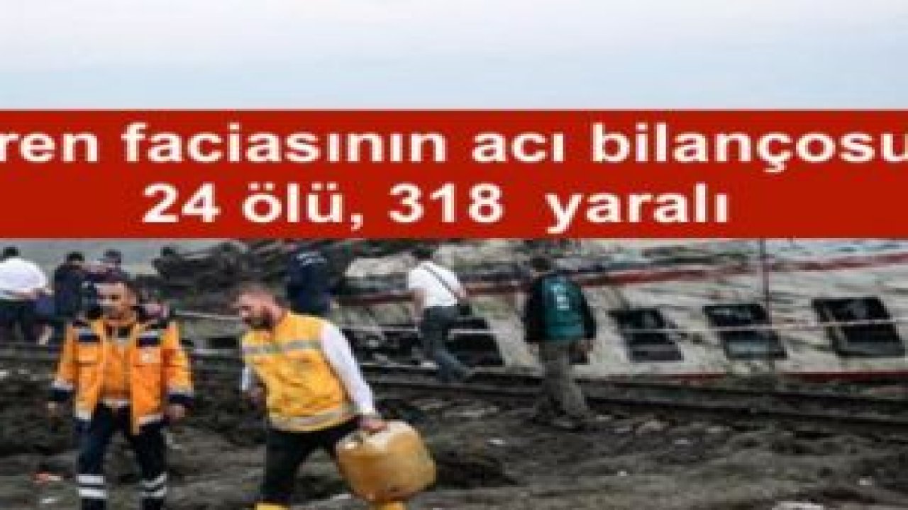 Çorlu'daki tren faciasının güvenlik kamerası görüntüleri
