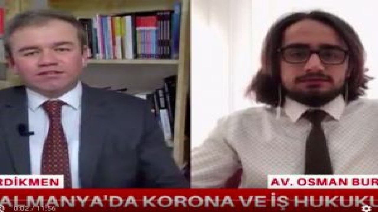 Almanya’da Korona ve İş Hukuku