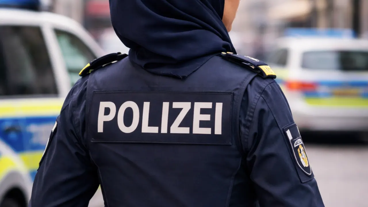Berlin'de polis çok net karar verdi: Başörtülü polis memurlarına izin verilmeyecek
