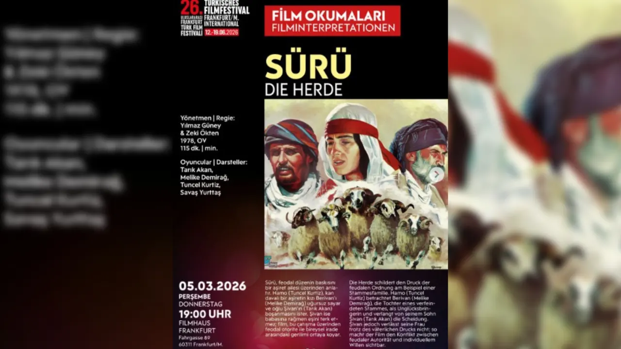 Frankfurt’ta “Sürü” gösterimi ve film okuması
