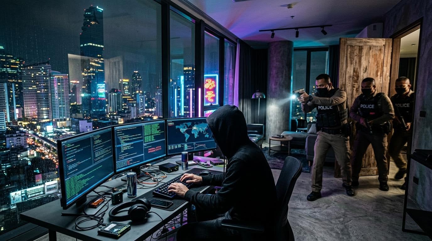 James Bond filminde gibi yaşayan Alman hacker Bangkok’ta yakayı ele verdi