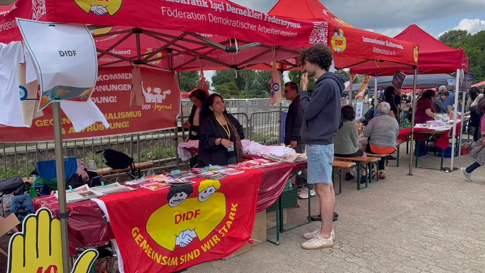 DİDF'in Geleneksel "Birlik ve Dayanışma Festivali"ne Binlerce Kişi Katıldı