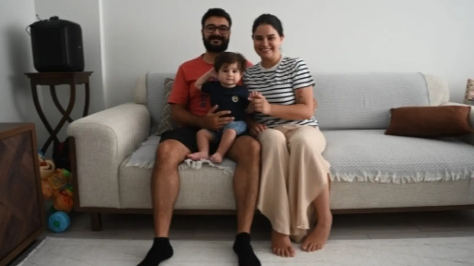 SMA hastası Teoman Almanya’daki tedavinin ardından Türkiye’ye döndü
