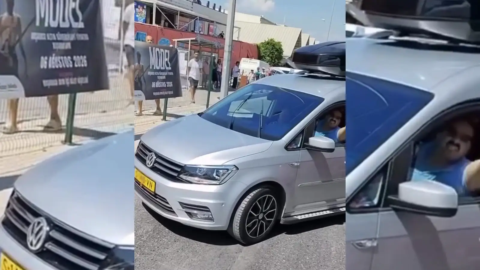 Kuşadası'nda gurbetçi sürücü minibüsün önünü kesti