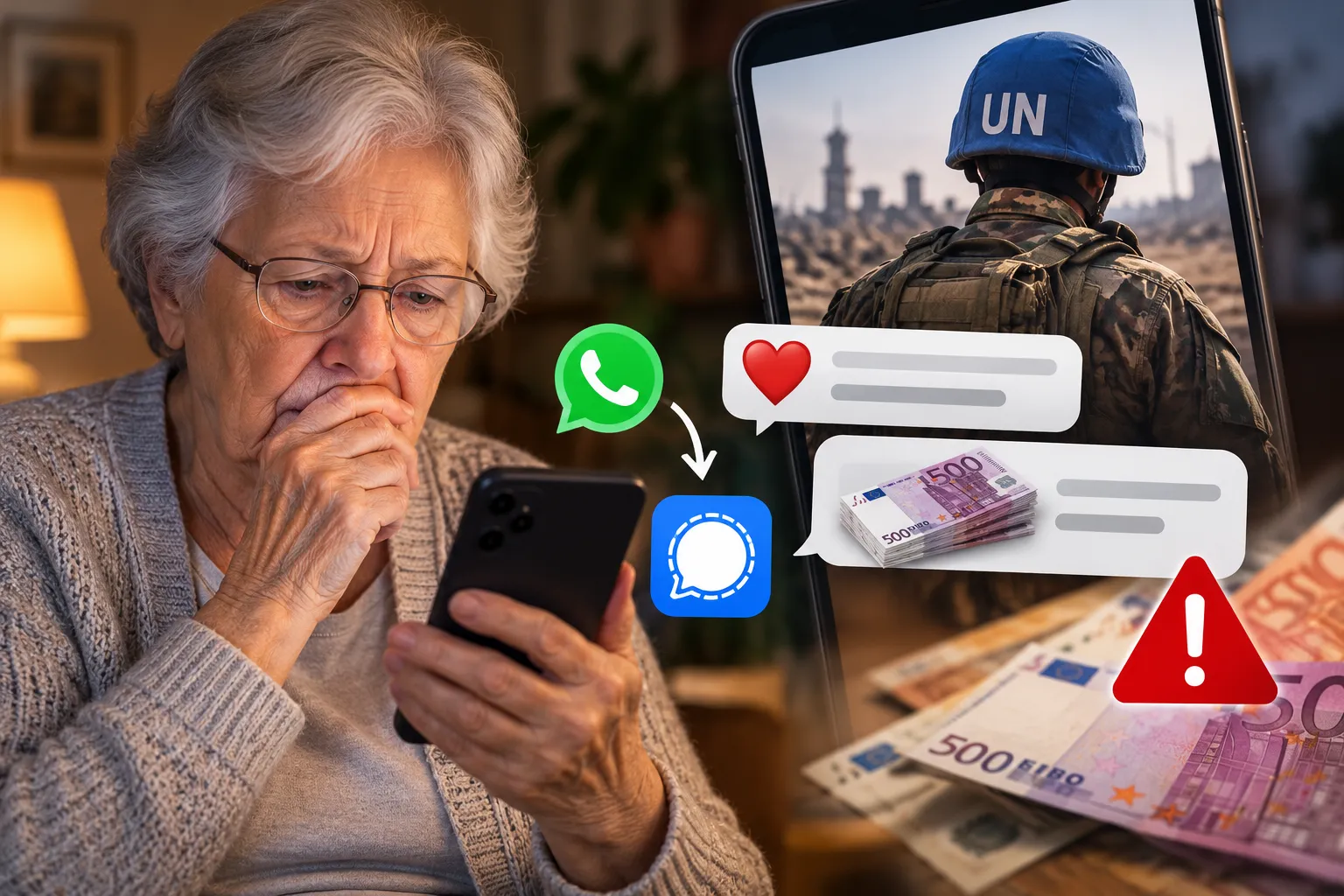 WhatsApp’ta yeni dolandırıcılık yöntemi: “Gazze’de BM askeriyim” diyerek para istedi