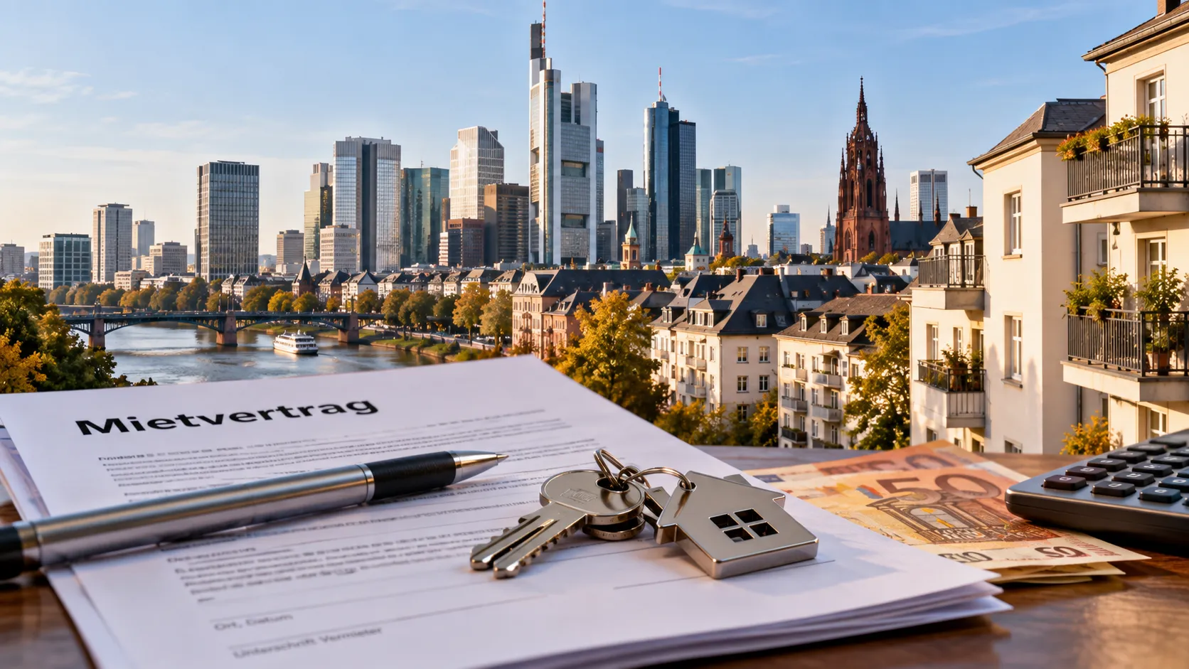 Frankfurt'ta yüksek kiraya yeni ceza gündemde: Ev sahibine 50 bin Euro'ya kadar yaptırım