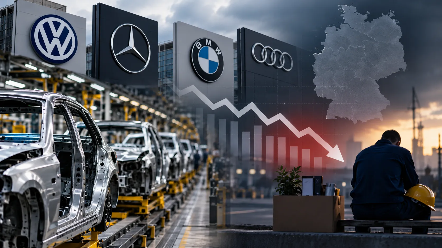 Almanya'da otomotiv krizi: Her iki işten biri kaybolabilir