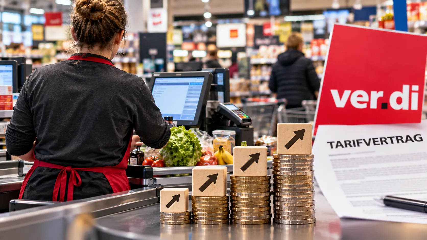 124 bin çalışan için anlaşma: Saatlik ücret 14,90 Euro’ya çıkacak