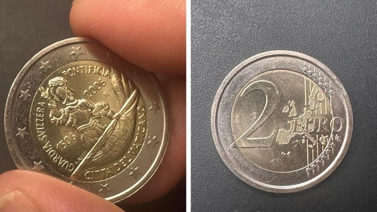 Para üstünden servet çıktı: 2 Euro'luk madeni para 170 Euro değerinde