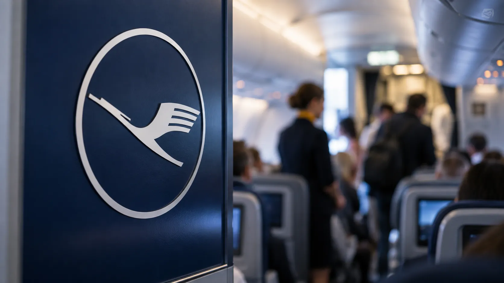 Lufthansa uçağında panik: Yolcu havada kapıyı defalarca zorladı