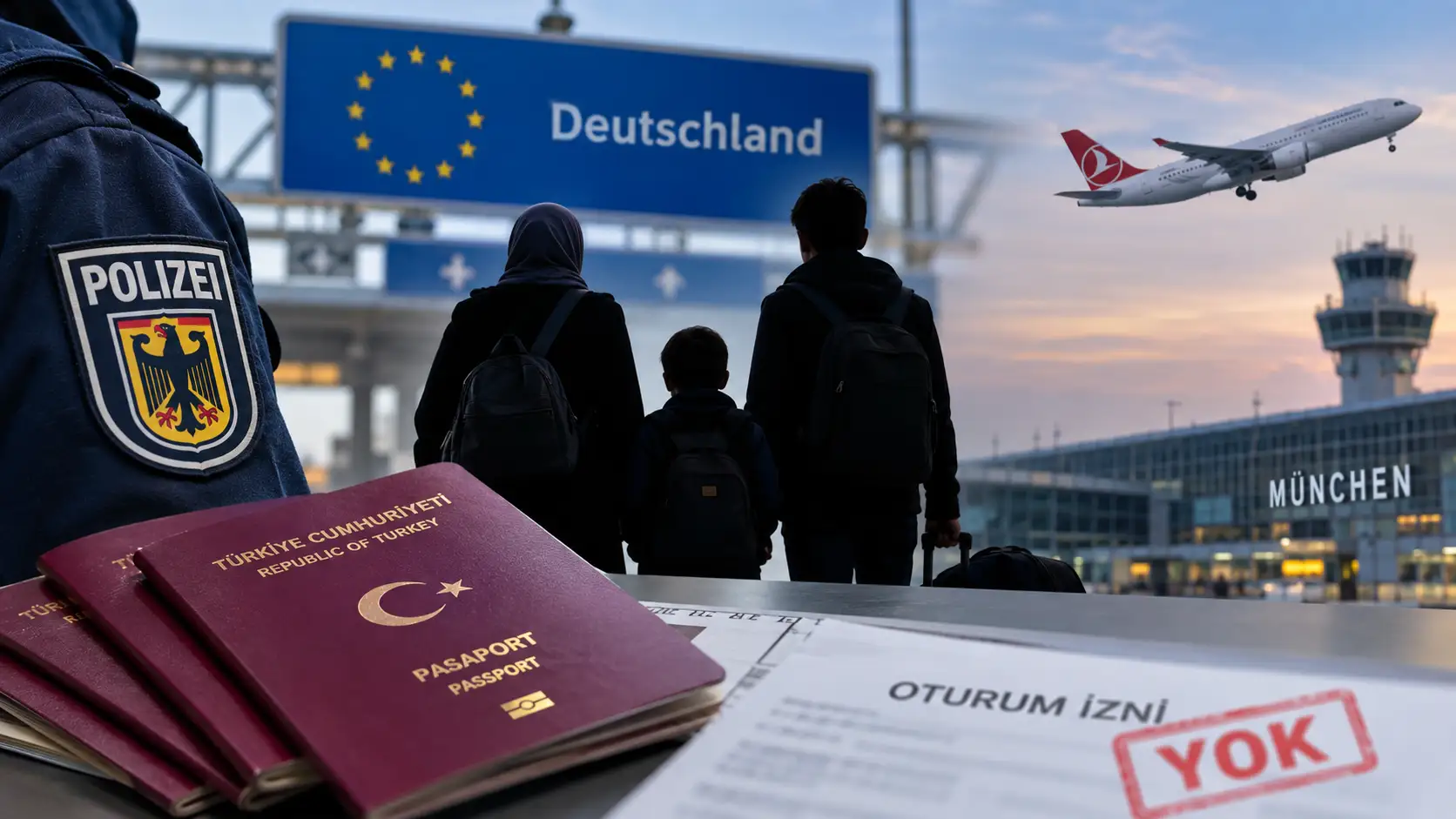 Almanya sınırında durdurulan Türk aile aynı gün İstanbul'a gönderildi