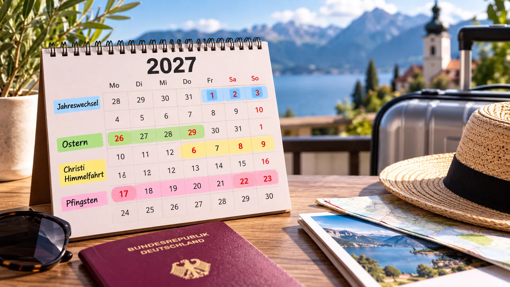 Almanya'da 2027 tatil takvimi: 8 gün izinle 17 gün tatil fırsatı