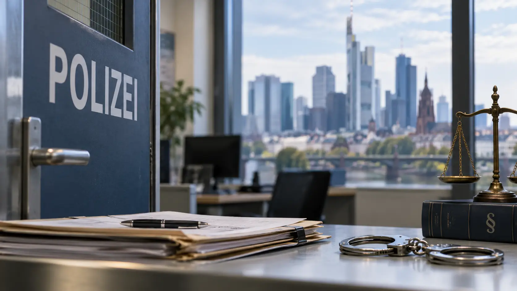 Frankfurt'ta polise ağır suçlama: Sınır dışı tehdidiyle gözaltındaki kişiyi yalvarttığı iddia ediliyor