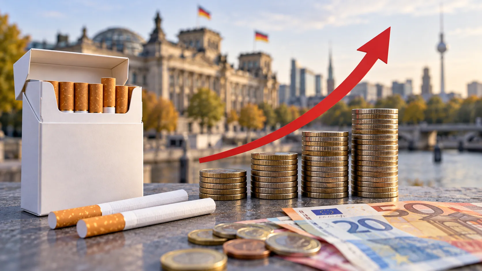 Almanya'da sigaraya büyük zam planı: 8 Euro'luk paket 2027'de 9,10 Euro olabilir