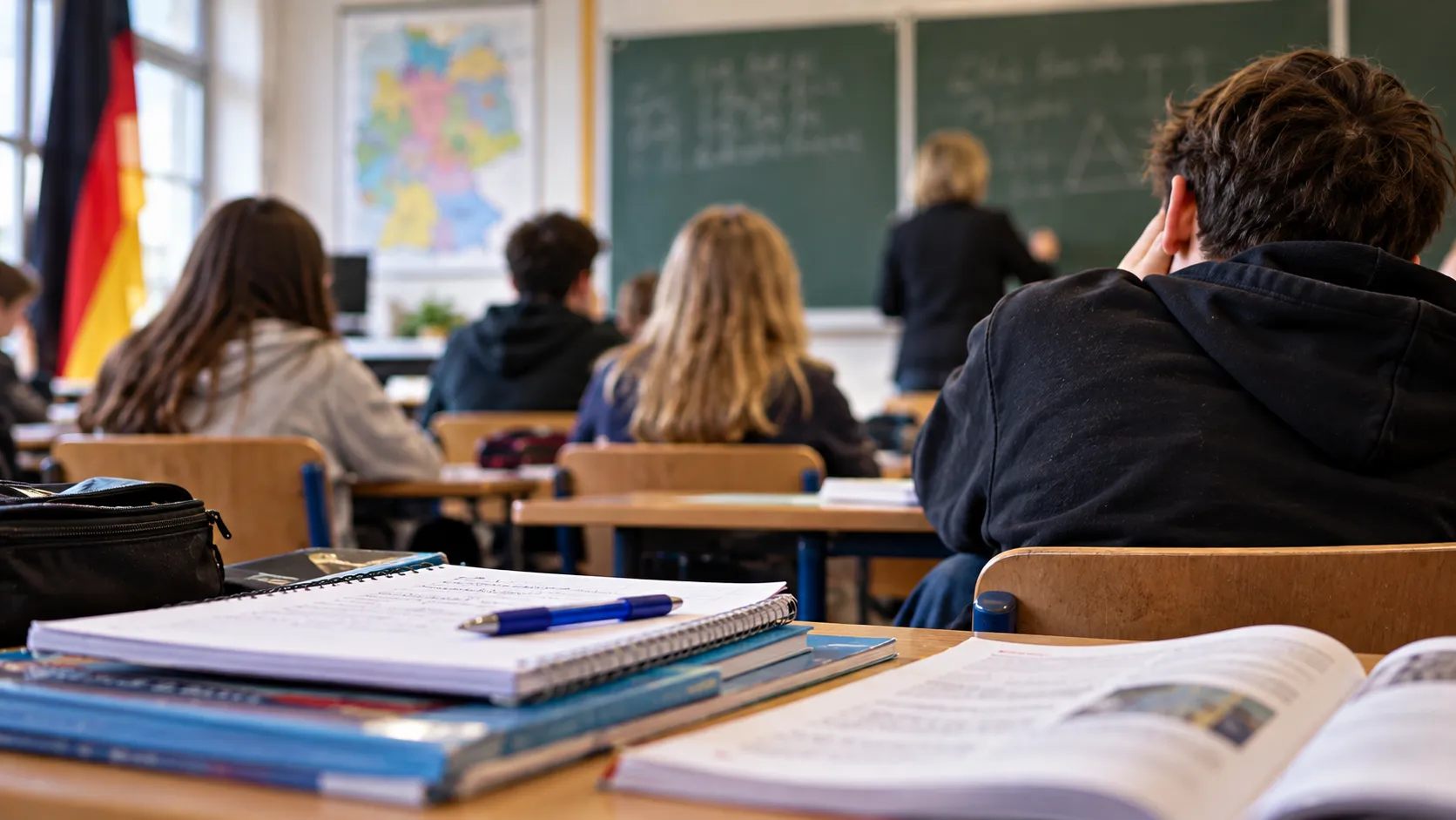 Almanya'da eğitim alarmı: Diplomasız okuldan ayrılan gençlerde 20 yılın rekoru