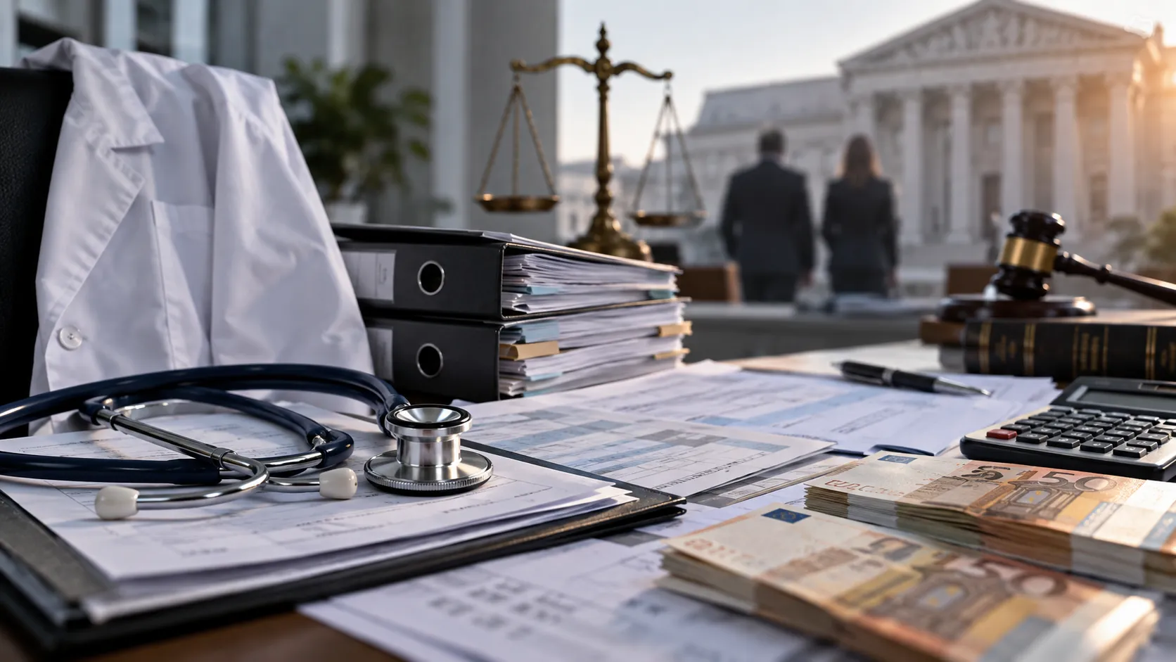 Almanya'da sağlık sigortalarına sahte fatura kesen doktor ve eşine ceza