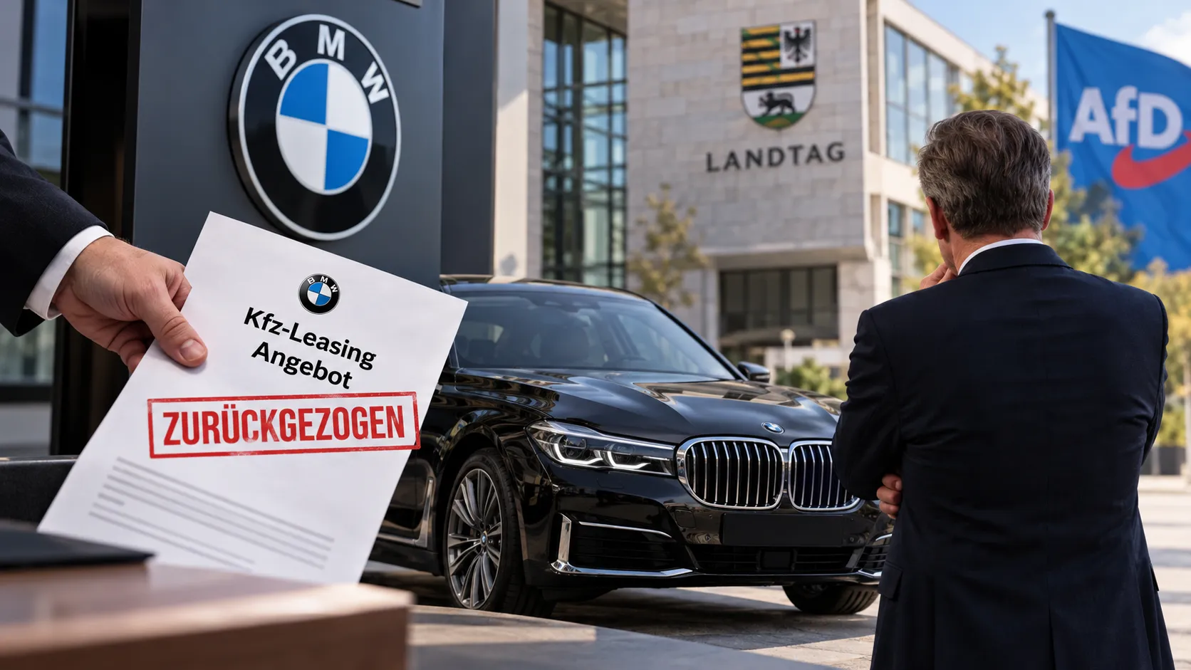 BMW, AfD'li meclis başkanına makam aracı teklifini geri çekti