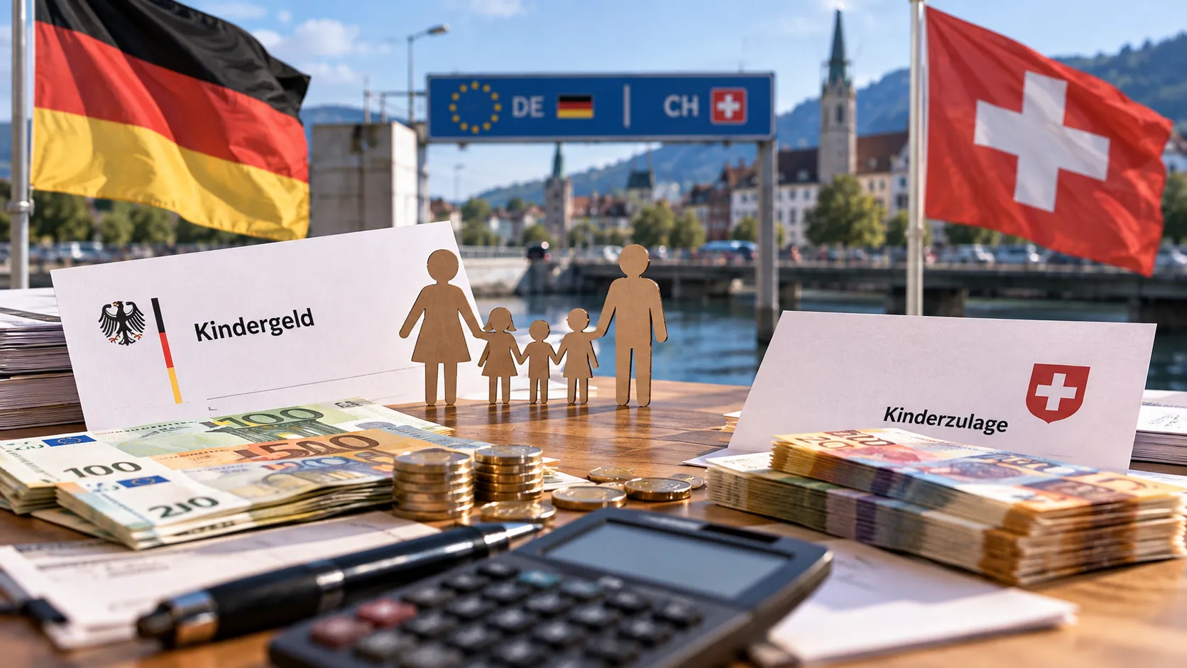 Almanya'da yaşayan ve İsviçre'de çalışan aileler için Kindergeld kararı