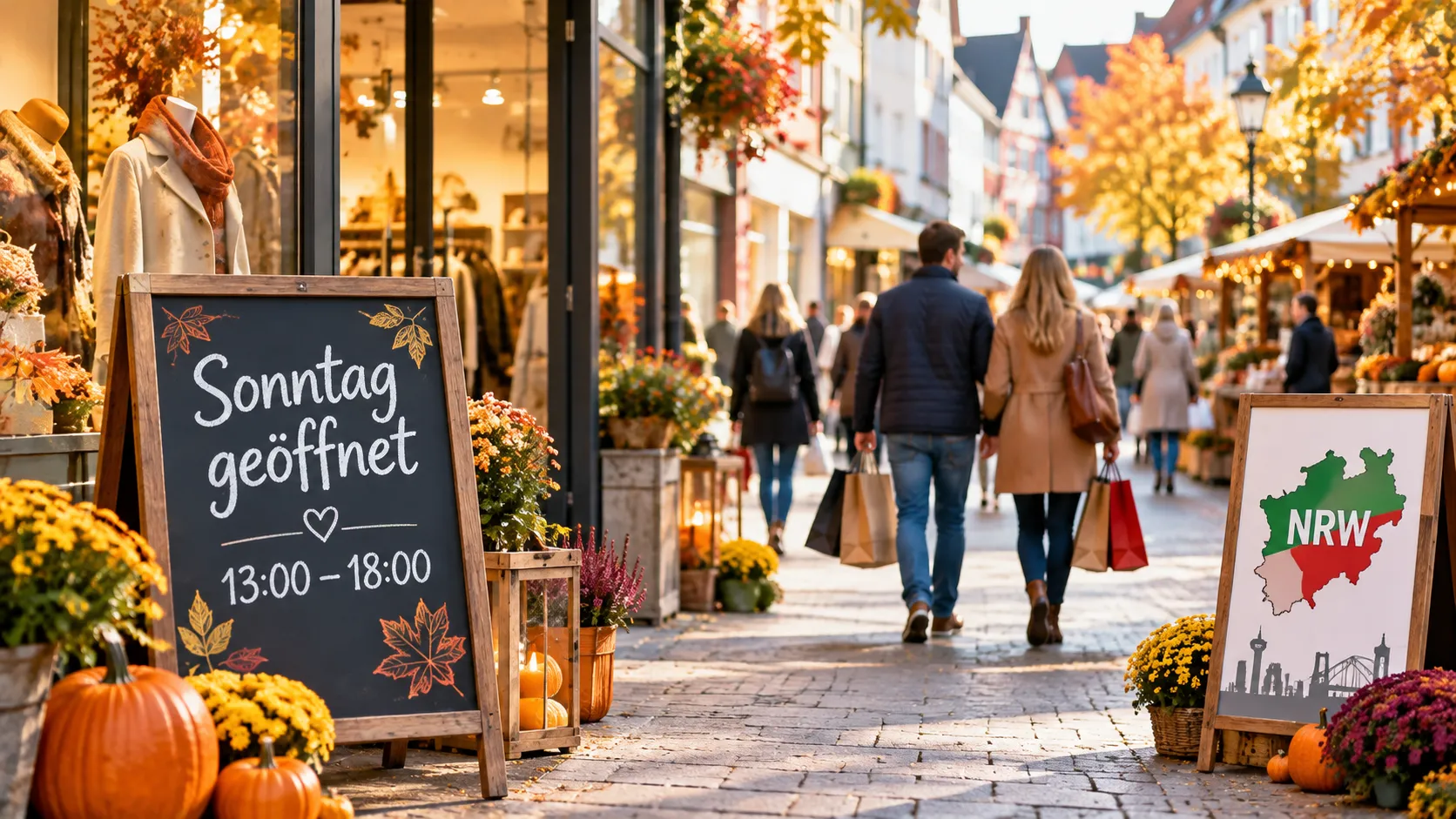 NRW'de 11 Ekim Pazar günü alışveriş yapılabilecek 33 şehir açıklandı