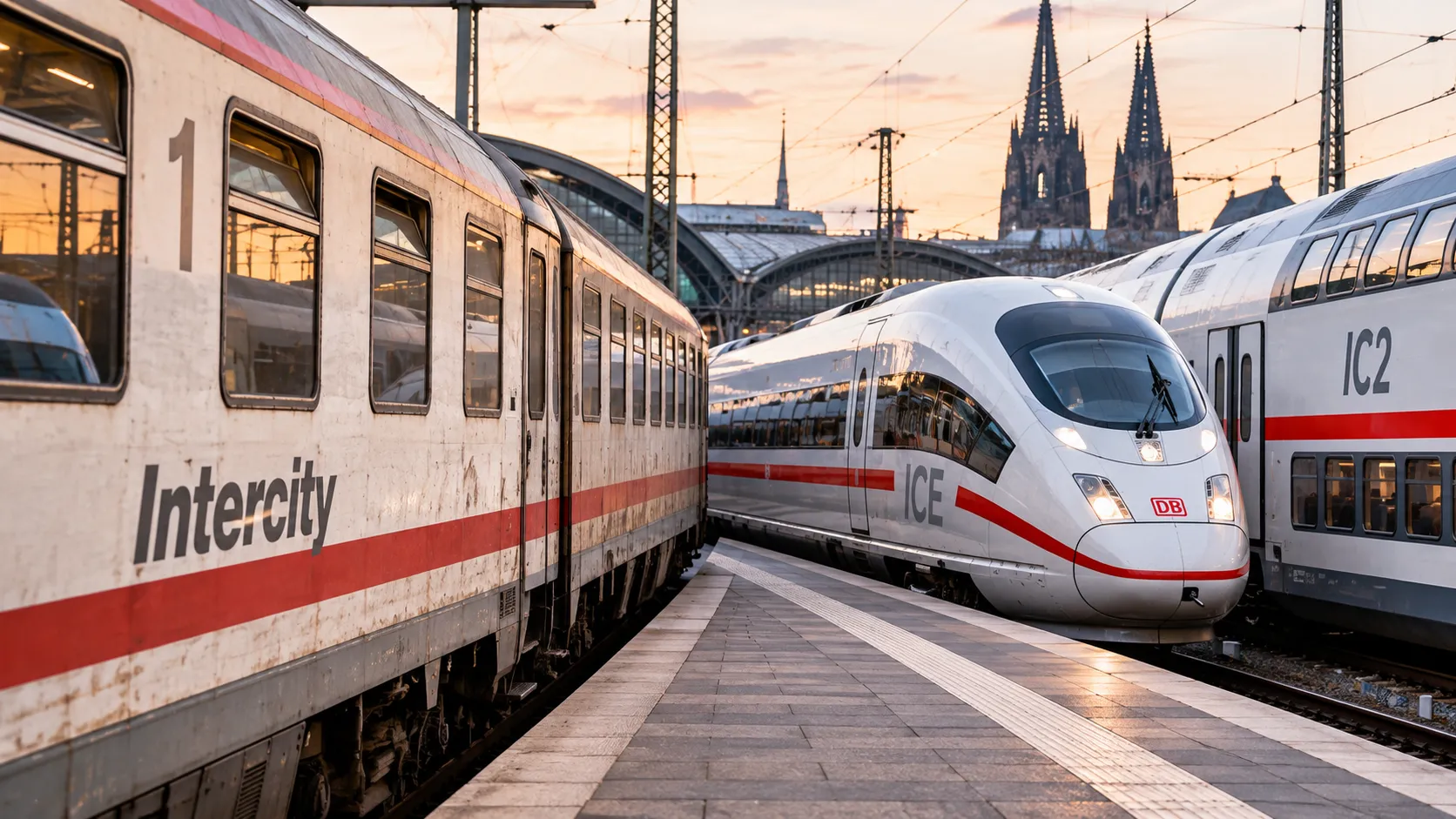 Almanya'nın ünlü Intercity trenlerine veda: Deutsche Bahn bir dönemi kapattı