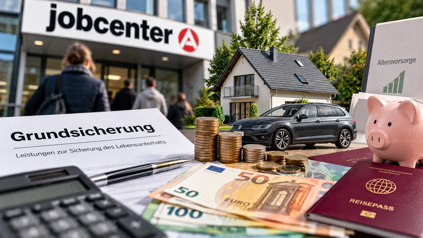 Almanya'da sosyal yardım alanlar bankada ne kadar para tutabilir? Yeni sınırlar belli oldu