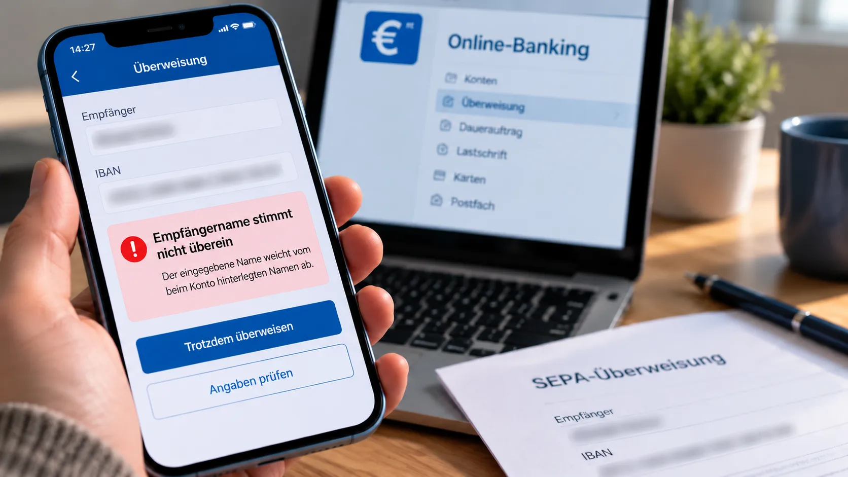 Almanya'da banka havalesi yapanlara uyarı: Bu bildirimi görmezden gelmek pahalıya patlayabilir