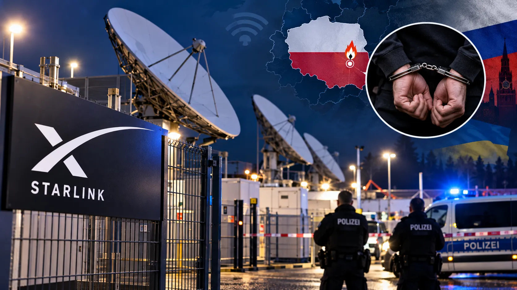Polonya'daki Starlink sabotajında iki Türk Almanya'da gözaltına alındı: Rusya şüphesi