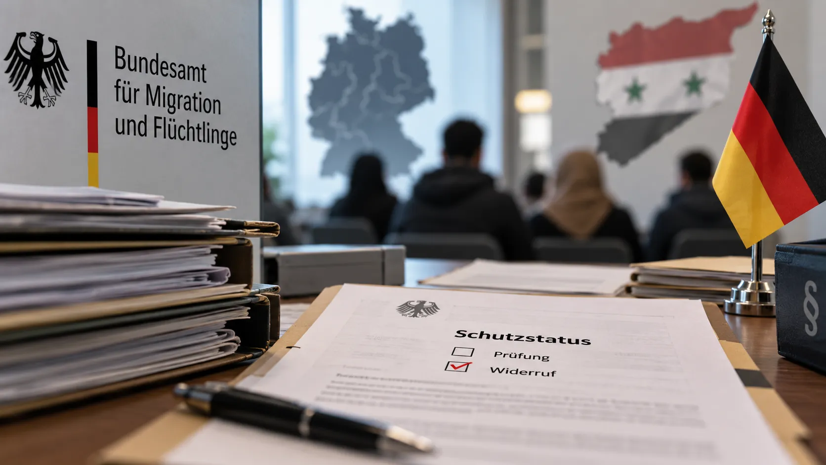 Almanya'da Suriyelilere koruma statüsünün iptal edildiğine dair mektuplar gönderilmeye başlandı