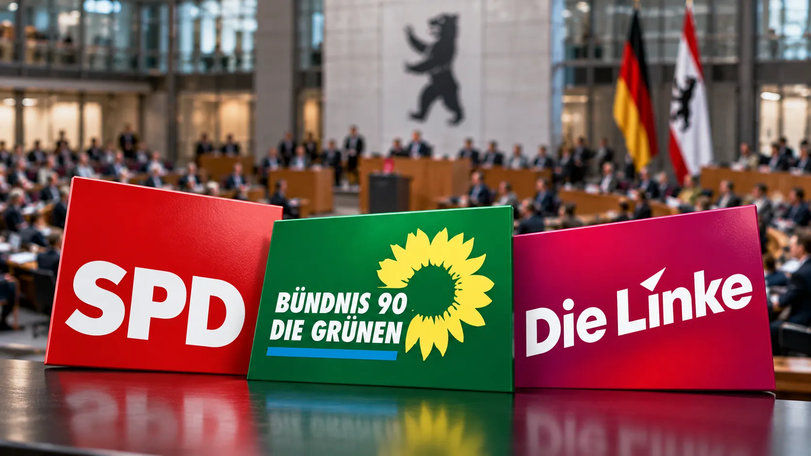 Berlin'de hükümet kurma görüşmeleri durduruldu: SPD ve Yeşillerden Sol Parti'ye tepki