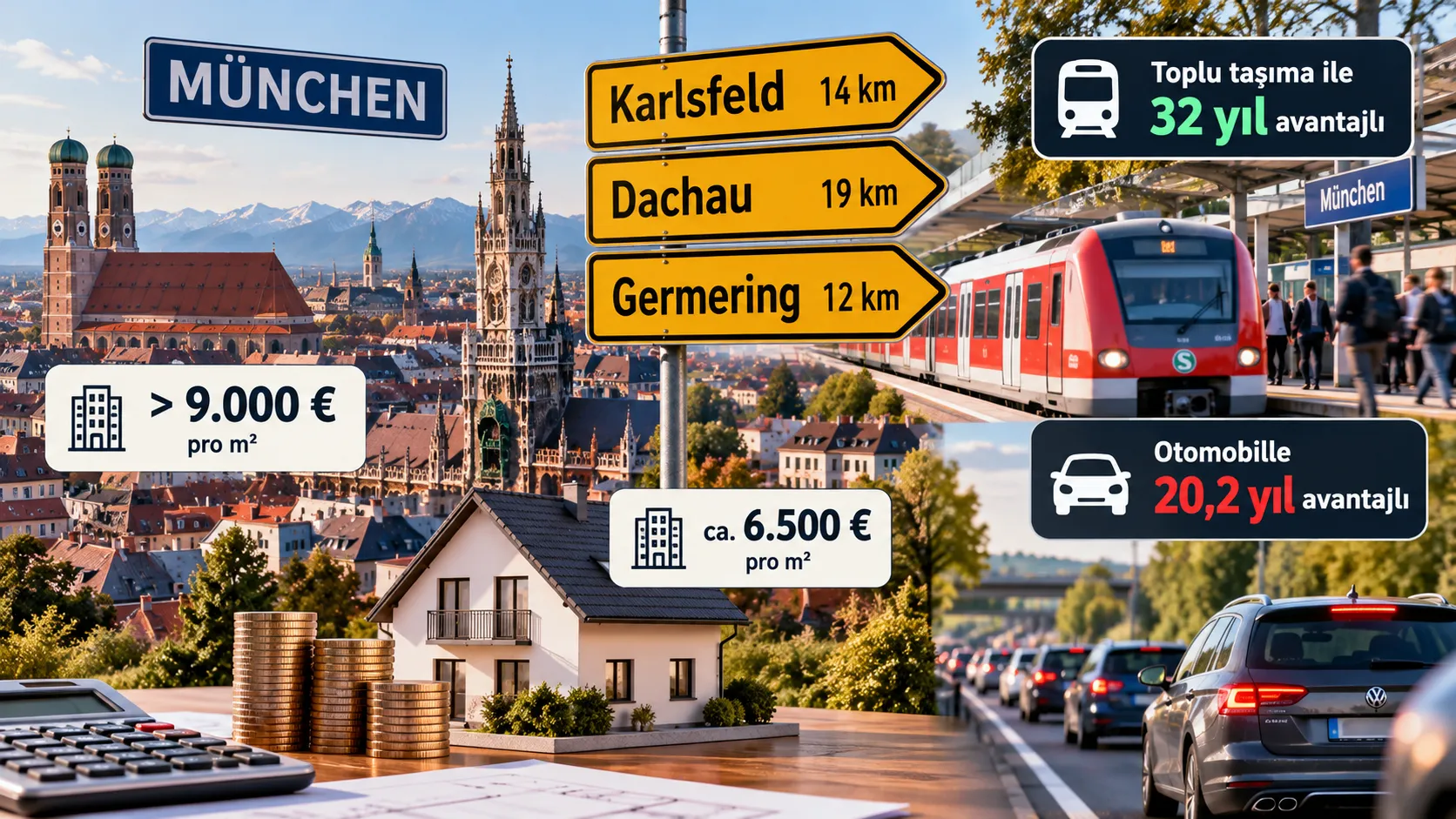 Münih çevresinde ev alacaklar dikkat: En avantajlı bölgeler açıklandı