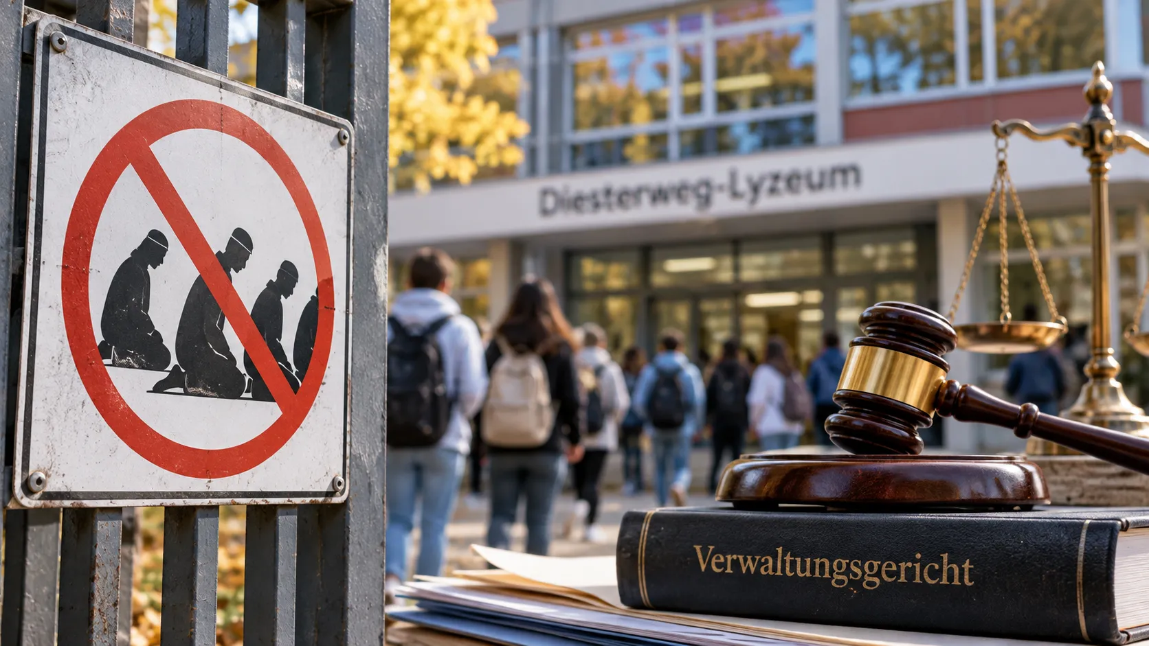 Berlin'de mahkemeden okullarda namaz yasağına onay