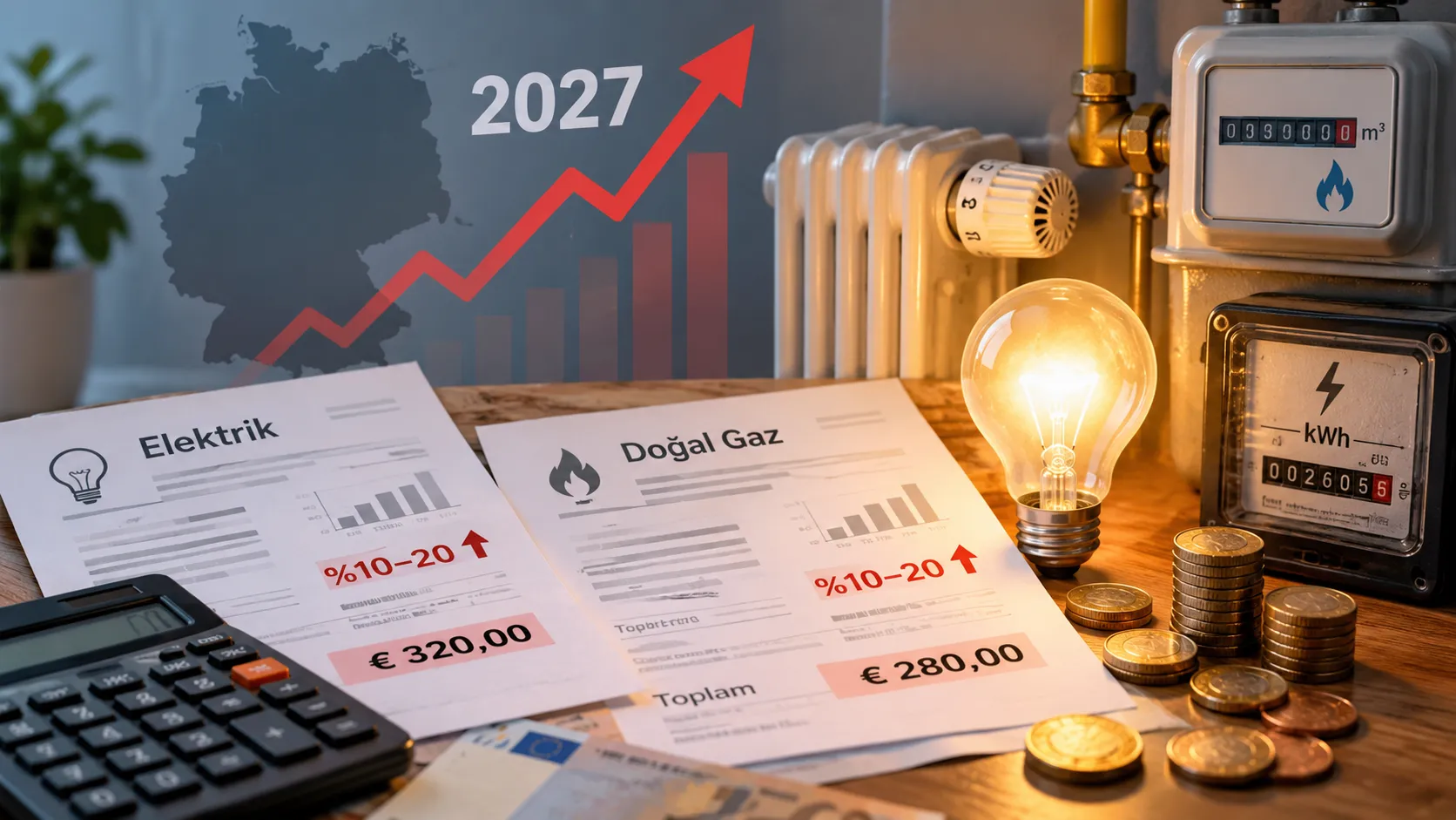 Almanya'da 2027'de yeni zam dalgası: Doğalgaz faturaları yüzde 20 artabilir!