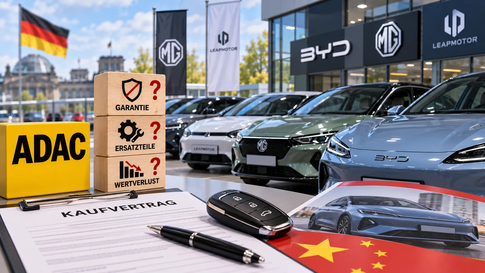ADAC'tan Almanya'da Çin otomobili alacaklara uyarı: Paranızı kaybedebilirsiniz!