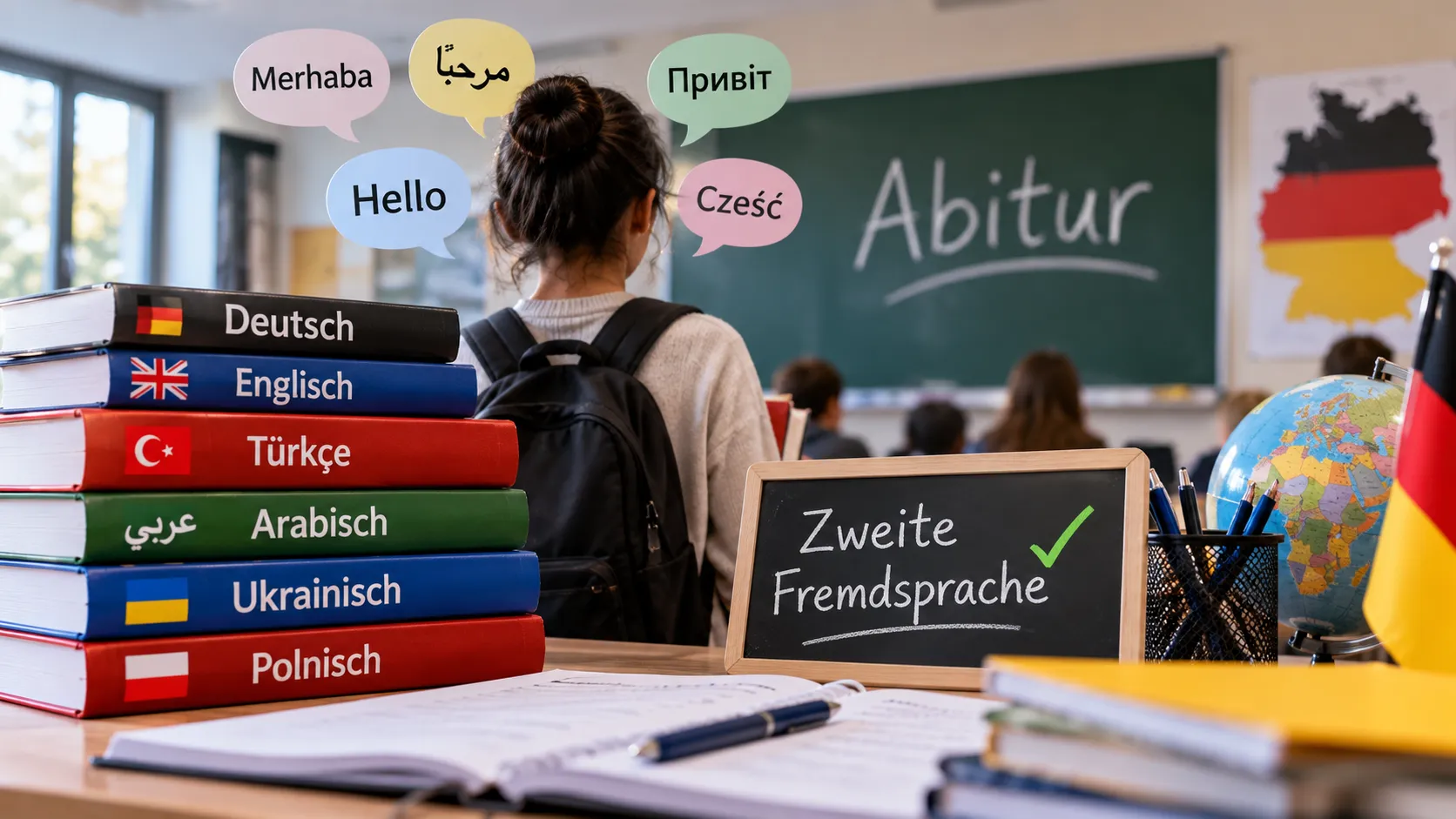 Almanya'da ikinci yabancı dil şartına göçmen öğrenciler için çözüm önerisi
