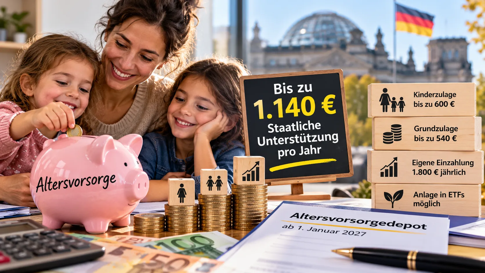 Almanya'da annelere yılda 1.140 Euro'ya kadar devlet katkısı: 2027'de yeni sistem planlanıyor