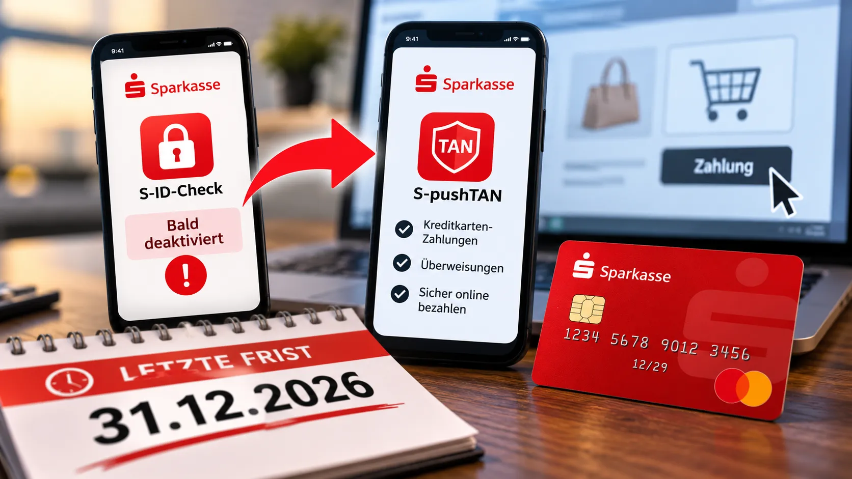 Sparkasse müşterilerine son uyarı: 2026 bitmeden bunu yapmayanların kartı çalışmayacak