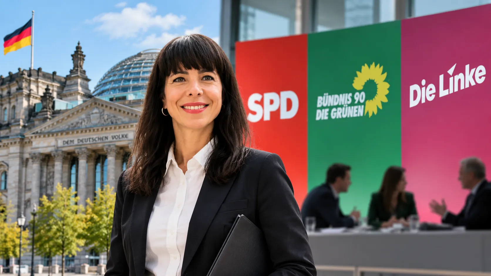 Berlin'de Kayserili Elif Eralp'e koalisyon yolu açılıyor: SPD ve Yeşillerden onay
