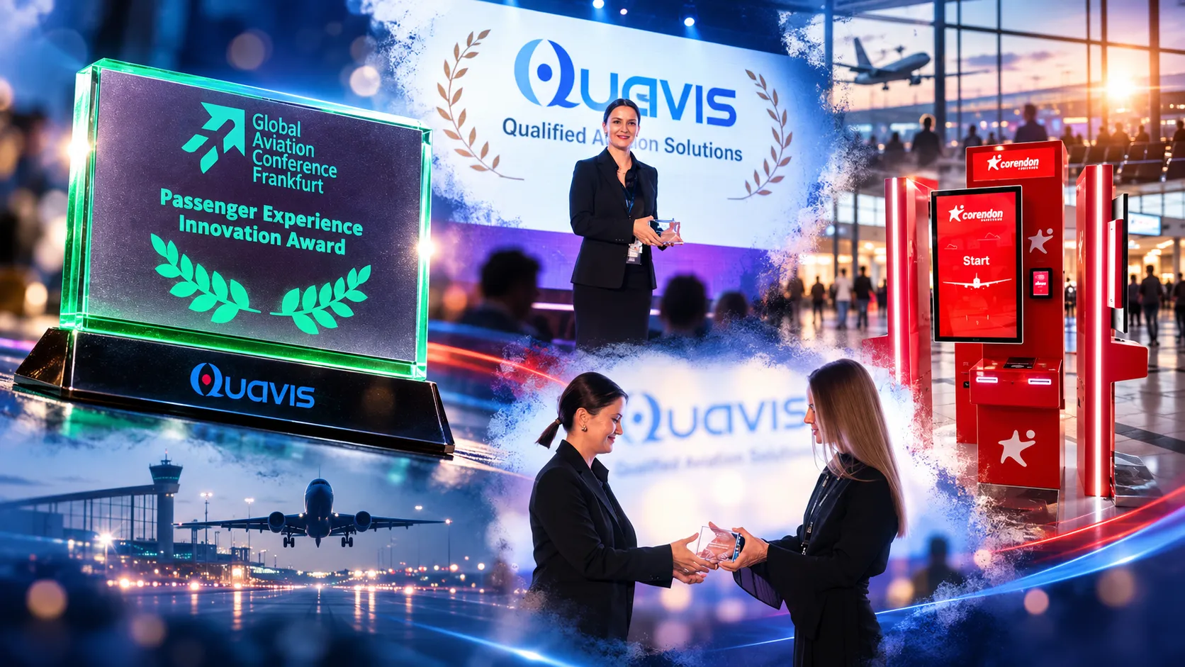 Türk ortaklı Quavis'e Frankfurt'ta uluslararası havacılık ödülü
