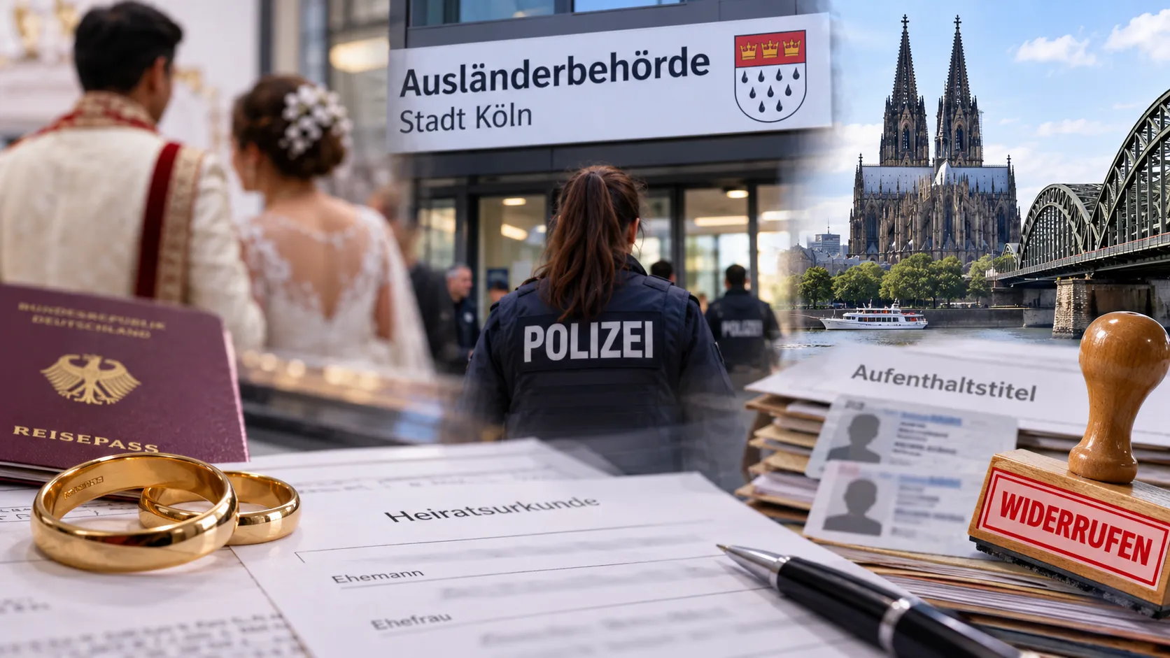 Köln Yabancılar Dairesinde skandal: Verilen oturum izinleri geri alınıyor!