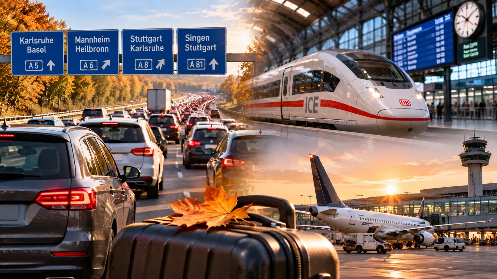 Baden-Württemberg'de tatil trafiği başlıyor: Hafta sonu yollarda yoğunluk uyarısı