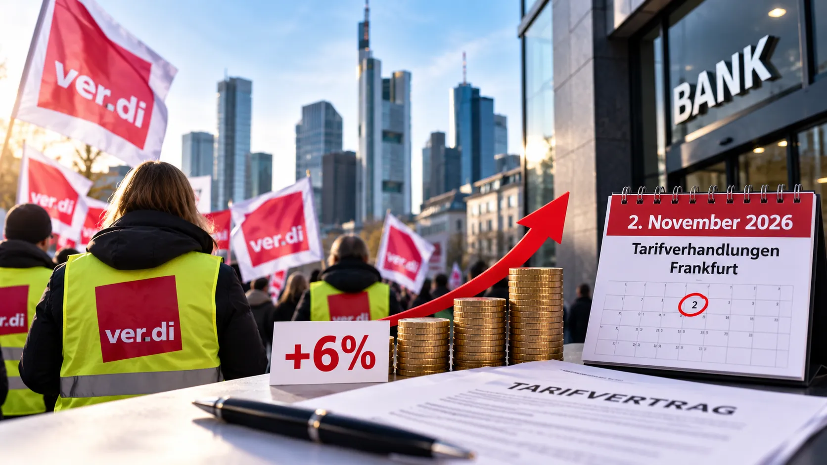 Almanya'da bankalarda grev hazırlığı: 150 bin çalışanı ilgilendiren çağrı