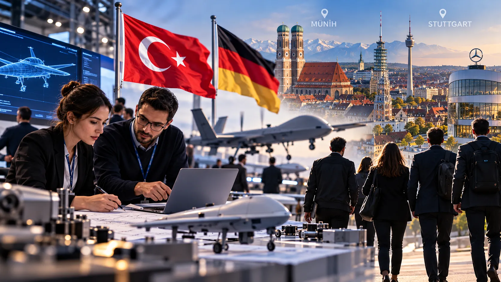 Türkiye'den Almanya'daki Türk mühendislere savunma sanayii daveti