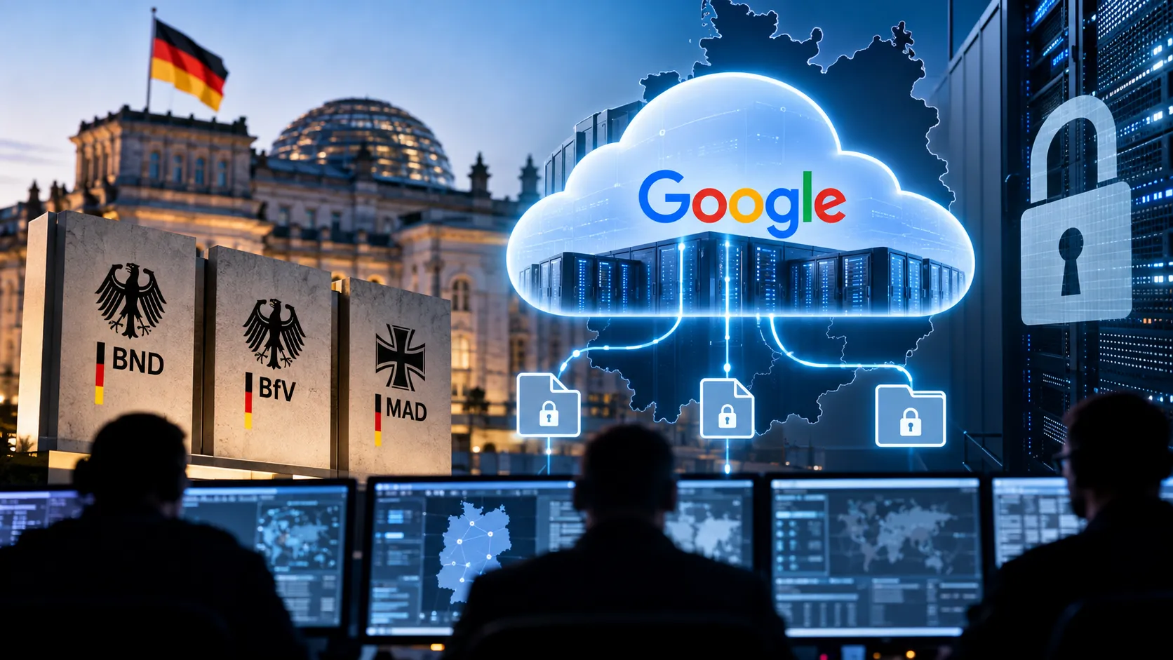 Alman istihbaratı Google'a geçiyor: 500 milyon Euro'luk proje