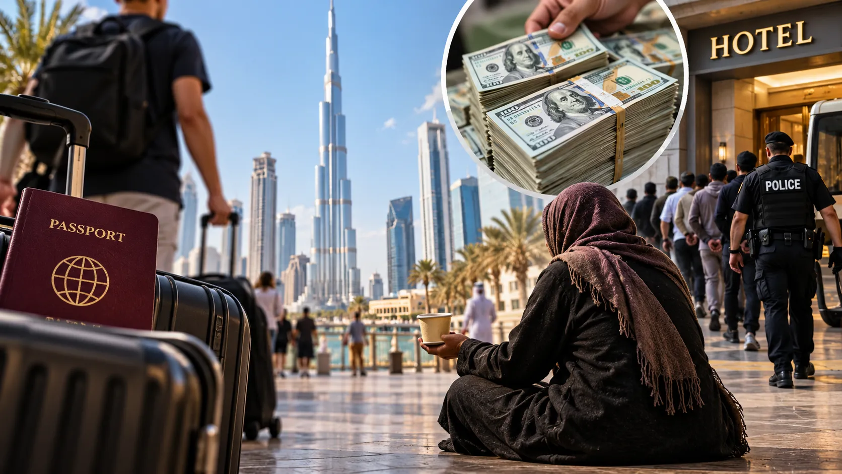 Dünyanın en zengin şehirlerinden Dubai'de dilencilerin akılalmaz kazancı