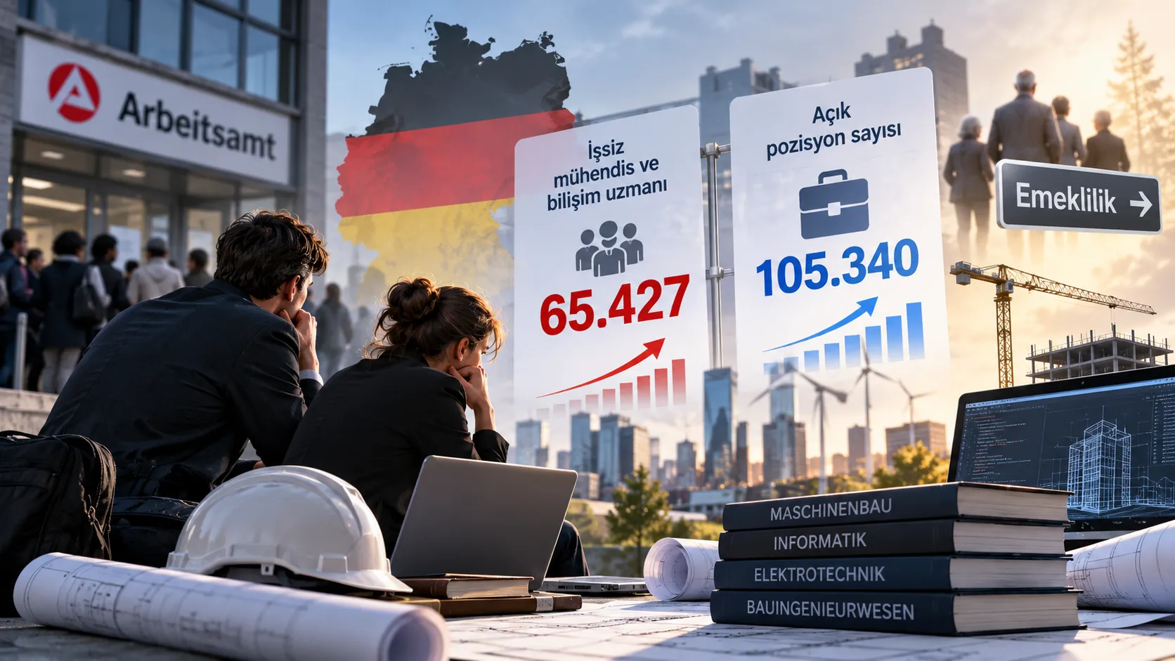 Almanya'da mühendis açığı var ama işsiz sayısı rekor kırdı: 65 bin kişi iş arıyor